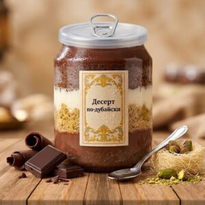 Торт в банке «По-Дубайски»